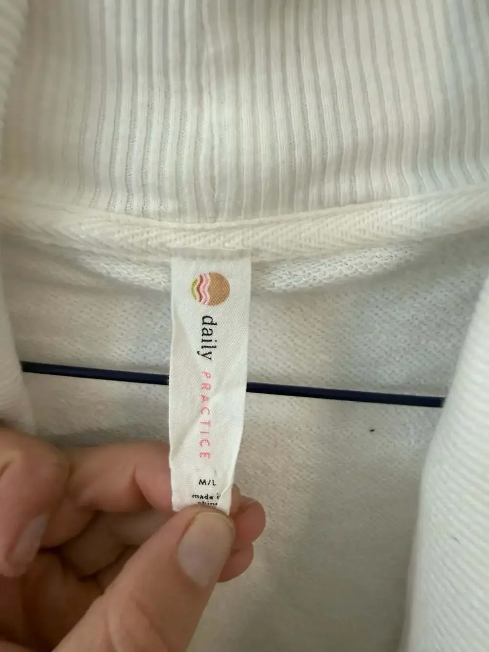Daily Practice Open Front Sweatshirt Cardigan Size M/L